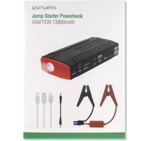 Автономний пусковий пристрій (бустер) 4smarts Jump Starter Power Bank Ignition 13800mAh 9543914