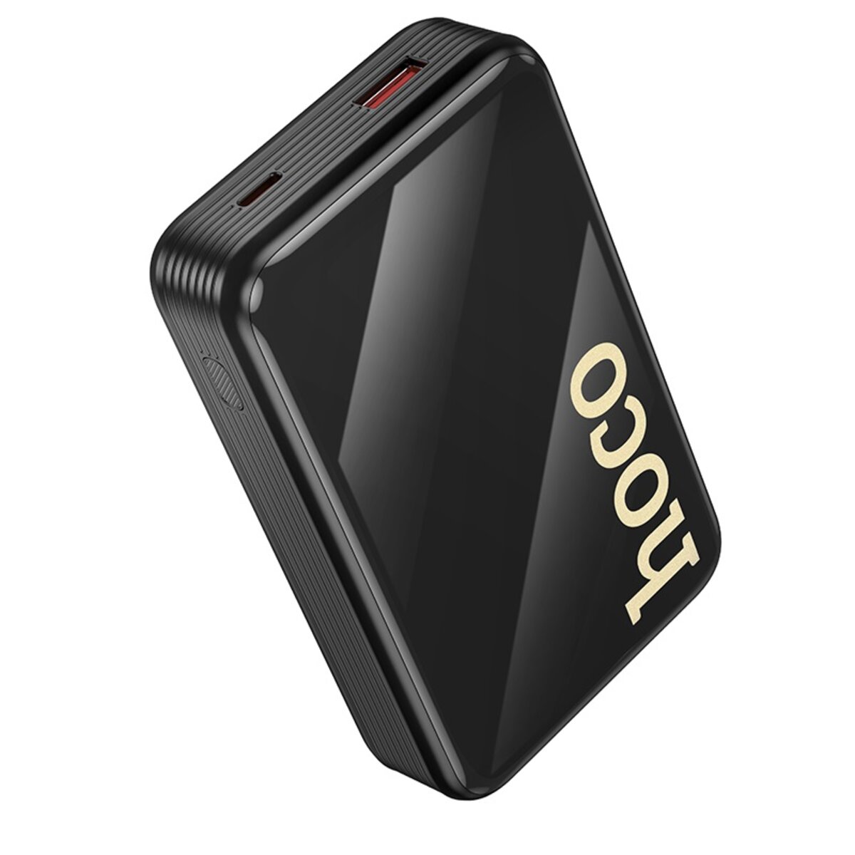 Зовнішній акумулятор HOCO Q37A Graceful 22.5W+PD20W power bank with two cables(20000mAh) Black