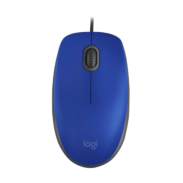 Провідна мишка Logitech M110 Silent Blue (910-005488)