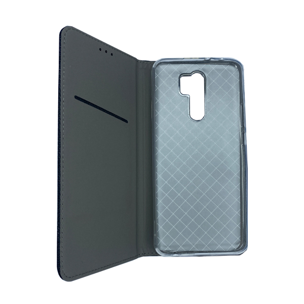 Чохол книжка Kira Slim Shell для Xiaomi Redmi 9 Black Perforation NEW