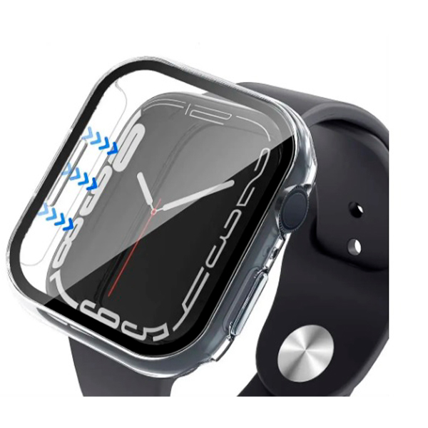 Защитное стекло iLera All-in-one for Apple Watch Series 7 41 mm Clear (ILAWAIO05) (тех.пак)