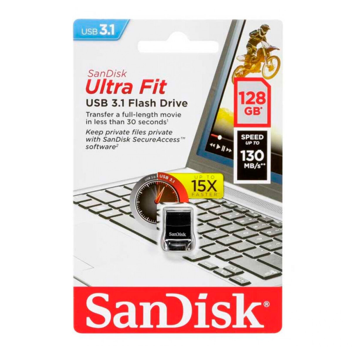 Флеш-пам'ять (накопичувач USB) USB3.1 128GB SDCZ430-128G-G46 SANDISK