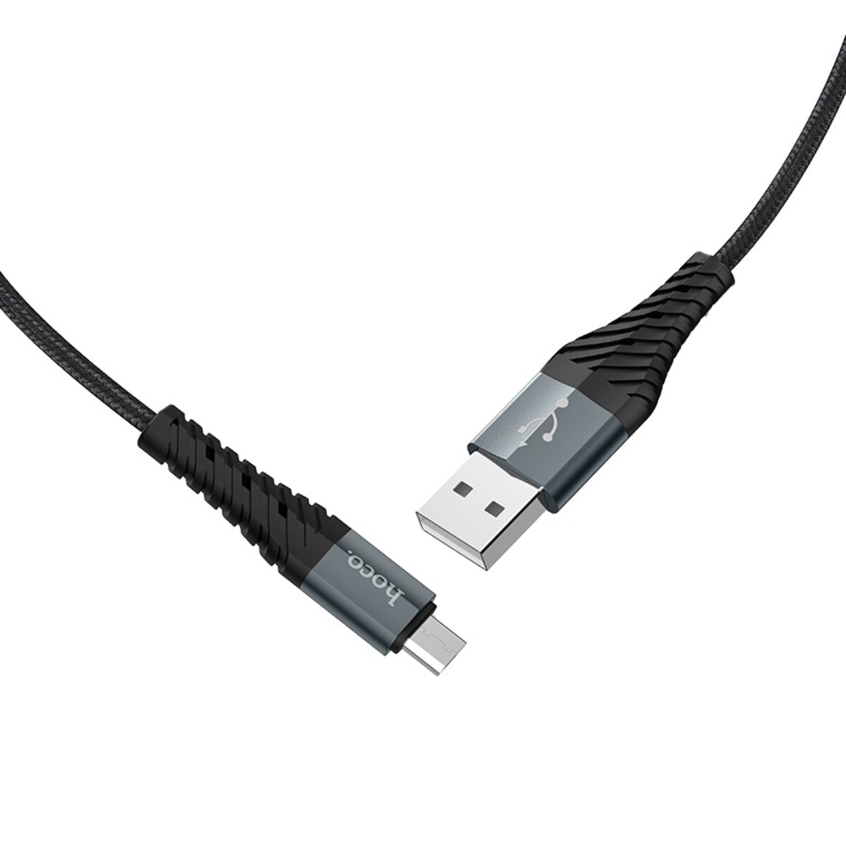 Кабель HOCO X38 Cool Charging data cable for Micro Black