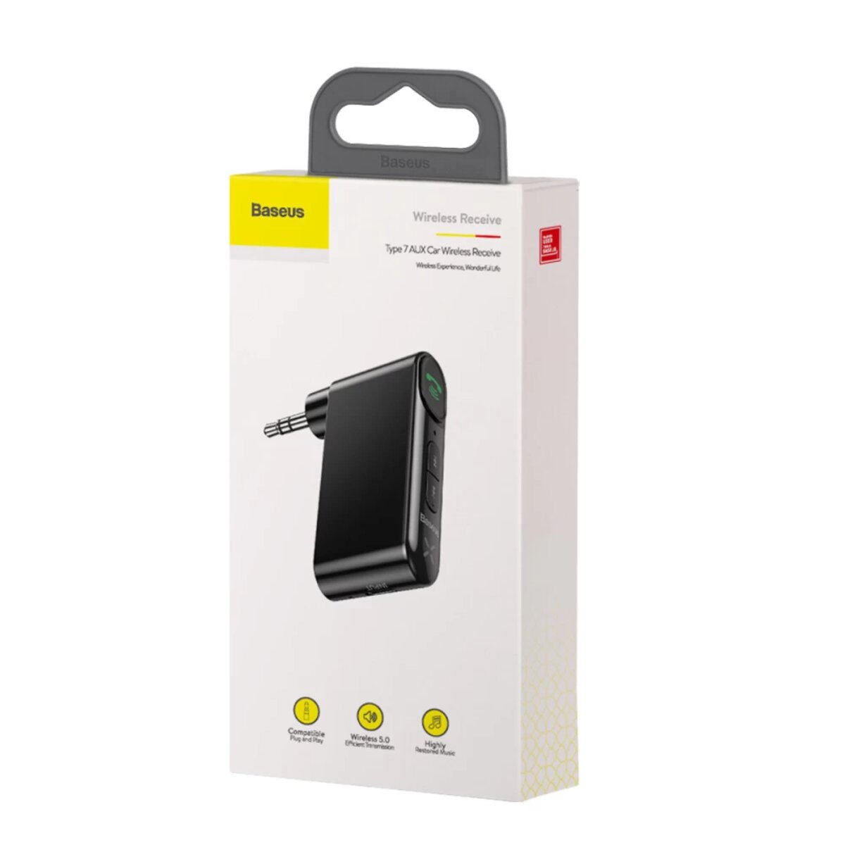 Bluetooth ресивер Baseus BSBA-02 AUX Wireless Audio Receiver Black