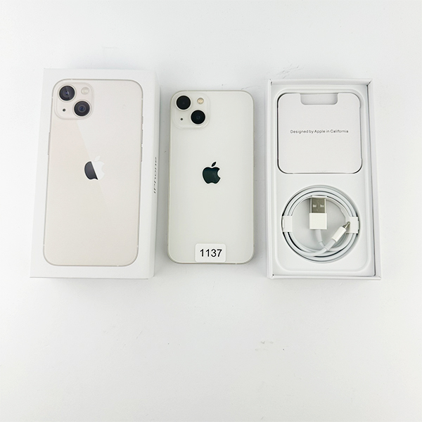 Apple iPhone 13 128GB Starlight Б/У №1137 (стан 8/10)