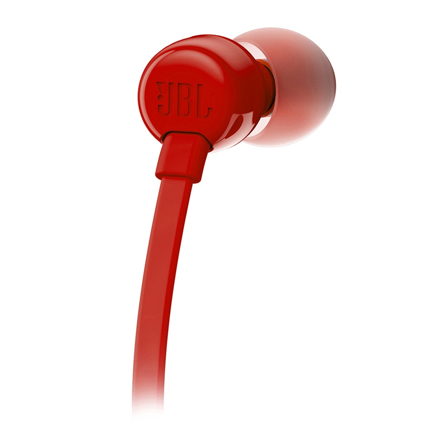 Навушники з мікрофоном JBL T110 Red (JBLT110RED)