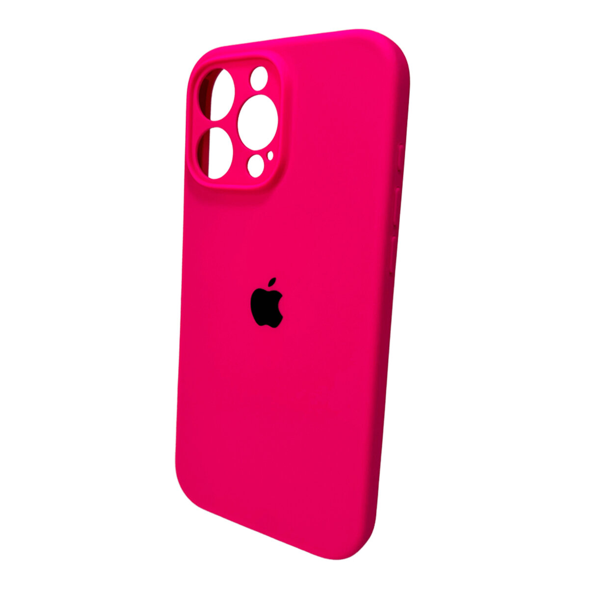 Чохол для смартфона Silicone Full Case AA Camera Protect for Apple iPhone 16 Pro Max 23,Shiny Pink