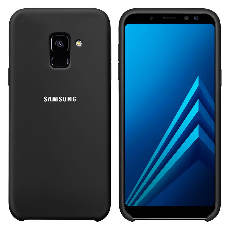 Чохол Original Soft Touch Case for Samsung A8 Plus-2018/A730 Black