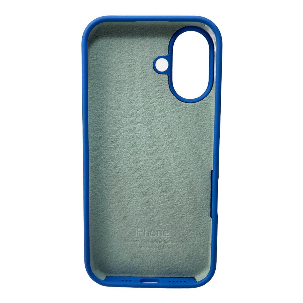 Чохол для смартфона Silicone Full Case AA Open Cam for Apple iPhone 16 3,Royal Blue