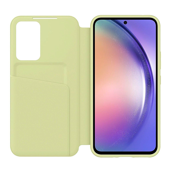 Чохол-книжка Samsung A54 Galaxy A546 Smart View Wallet Case Lime (EF-ZA546CGEG)