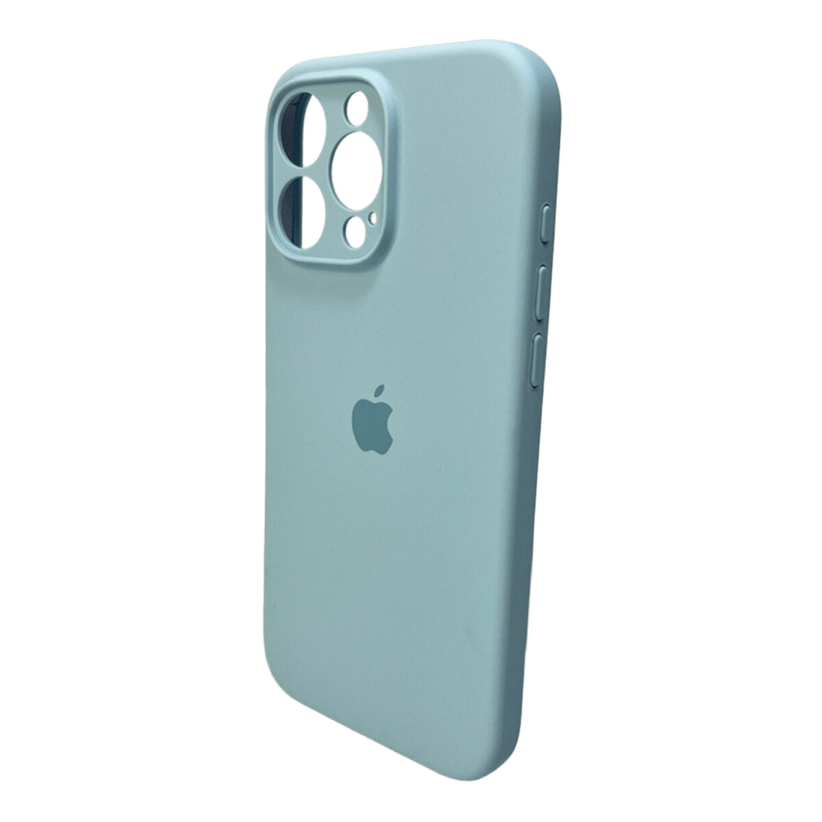 Чохол для смартфона Silicone Full Case AA Camera Protect for Apple iPhone 16 Pro 27,Mist Blue