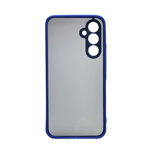 Чехол накладка Goospery Case для Samsung A34-2023/A346 Dark Blue with Camera Lens