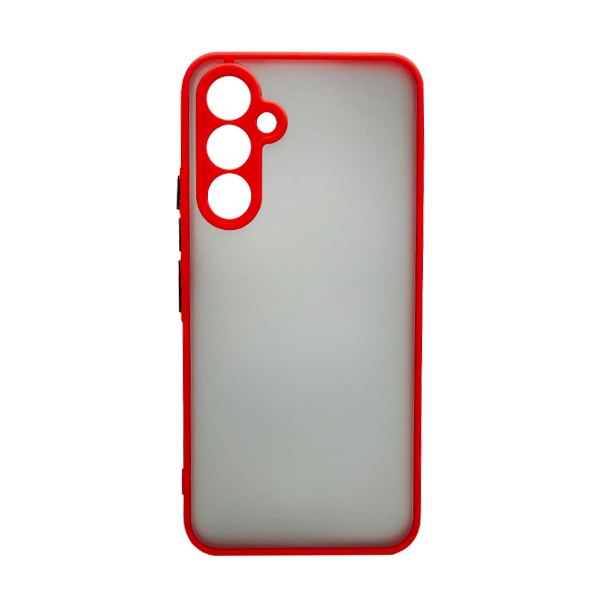 Чехол накладка Goospery Case для Samsung A34-2023/A346 Red with Camera Lens