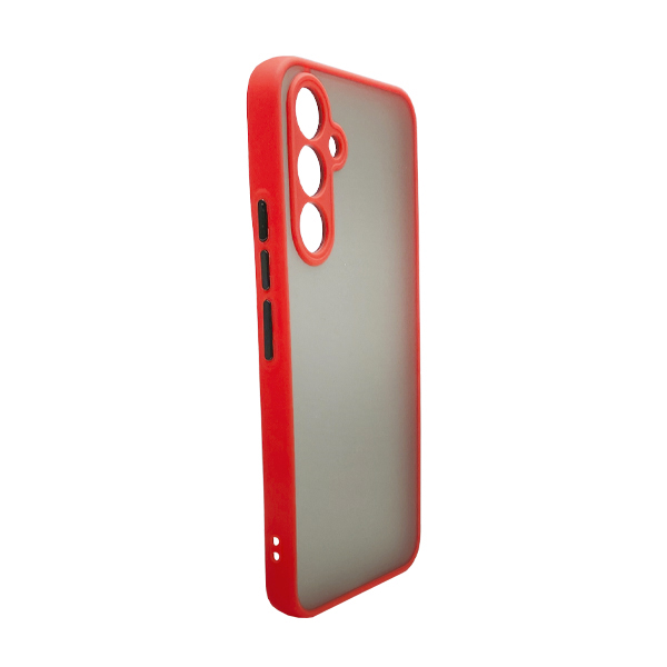 Чехол накладка Goospery Case для Samsung A34-2023/A346 Red with Camera Lens