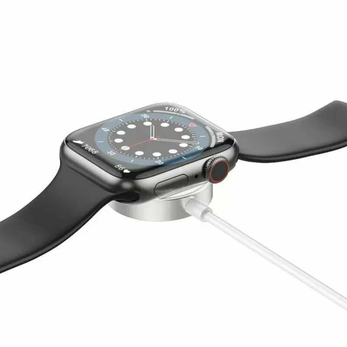 Бездротовий зарядний пристрій для смарт-годинника Hoco CW39 Wireless charger for iWatch White