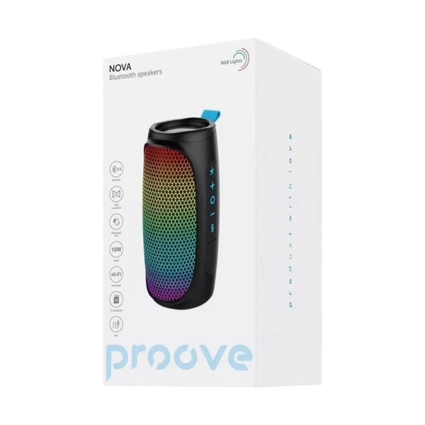 Портативная Bluetooth колонка Proove Nova 10W Black