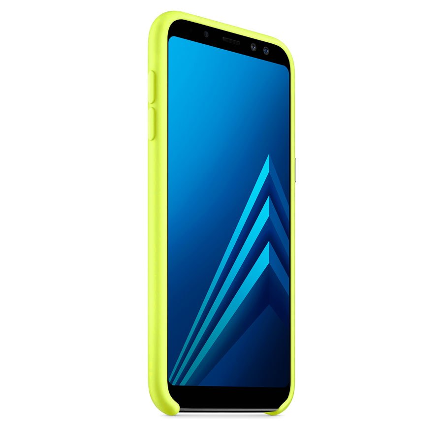 Чехол Original Soft Touch Case for Samsung A6-2018/A600 Lime