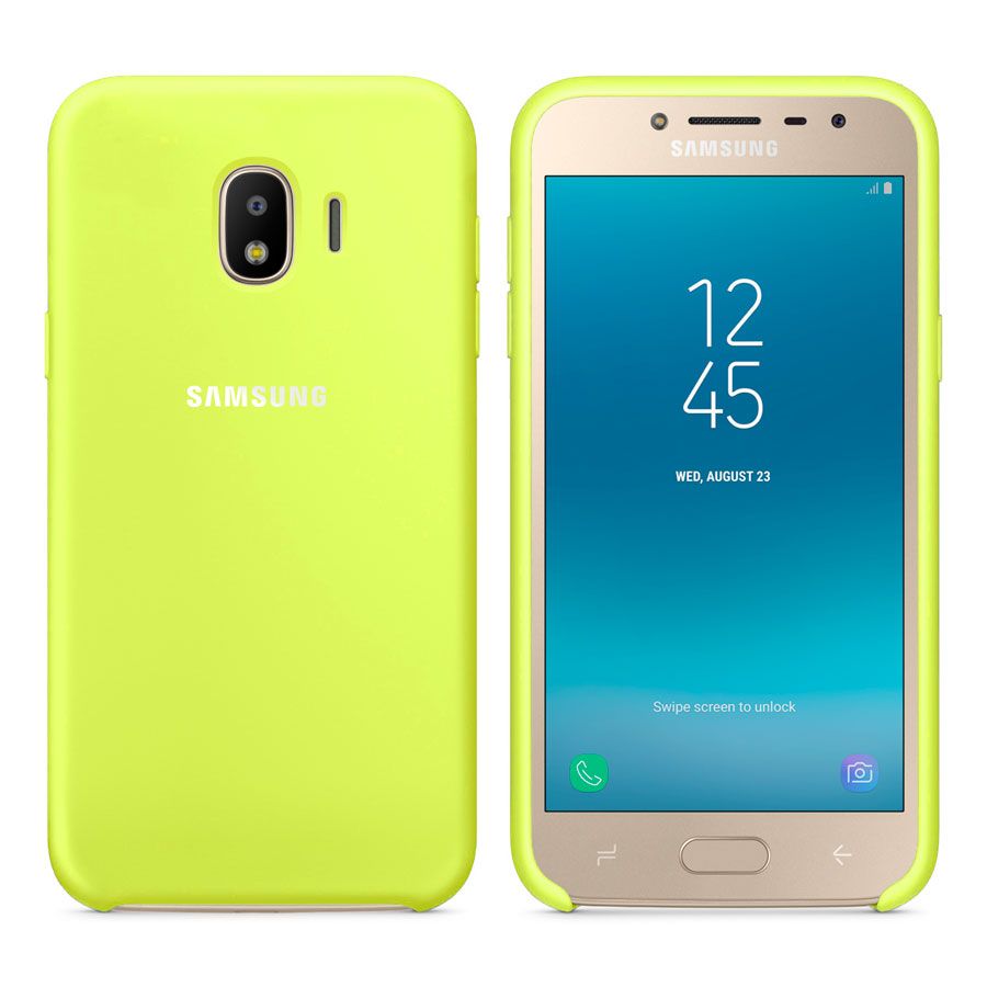 Чехол Original Soft Touch Case for Samsung J4-2018/J400 Lime