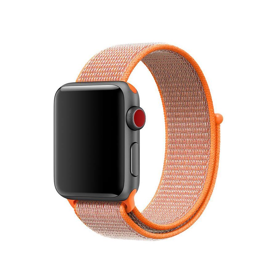 Ремешок для Apple Watch 38mm/40mm Nylon Sport Loop Spicy Orange