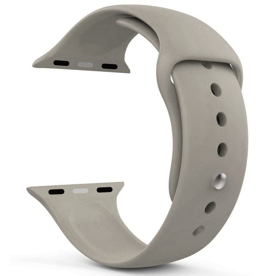 Ремешок для Apple Watch 38mm/40mm Silicone Watch Band Concrete