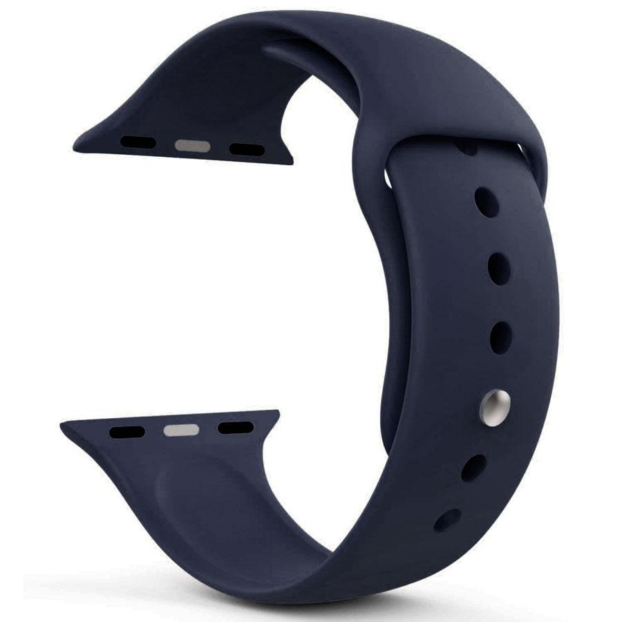 Ремінець для Apple Watch 38mm/40mm Silicone Watch Band Midnight Blue