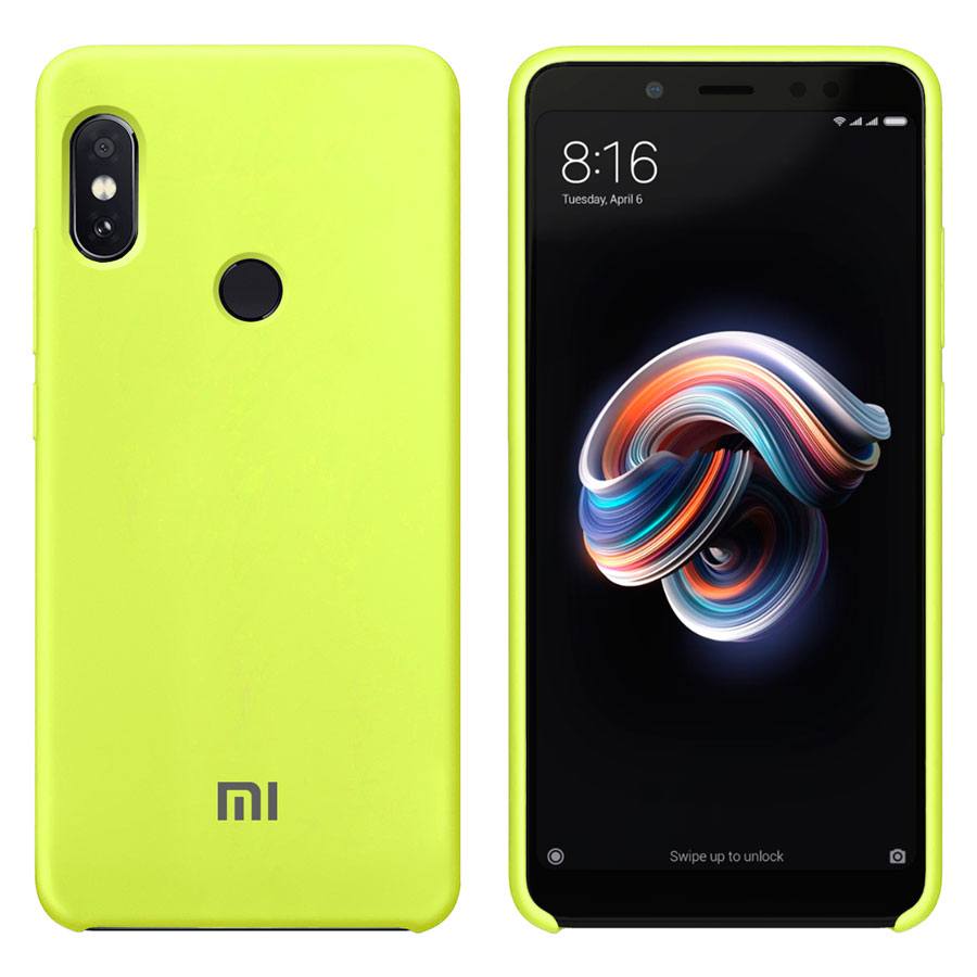 Чехол Original Soft Touch Case for Xiaomi Redmi 6 Lime