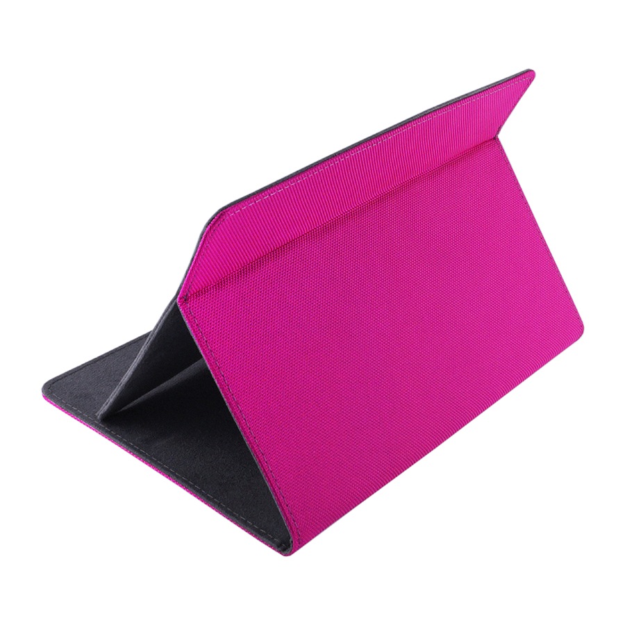 Сумка книжка универсальная для планшетов Lagoda 9-10 дюймов Pink Нейлон