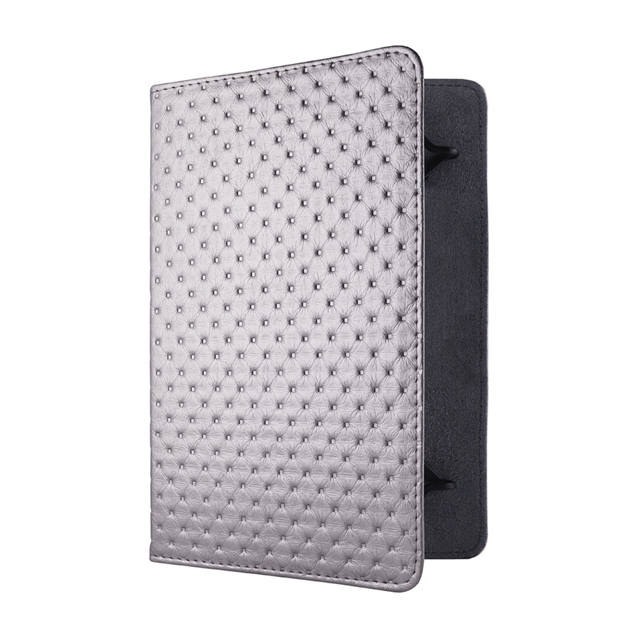 Сумка книжка универсальная для планшетов Lagoda 6-8 дюймов Grey Punto