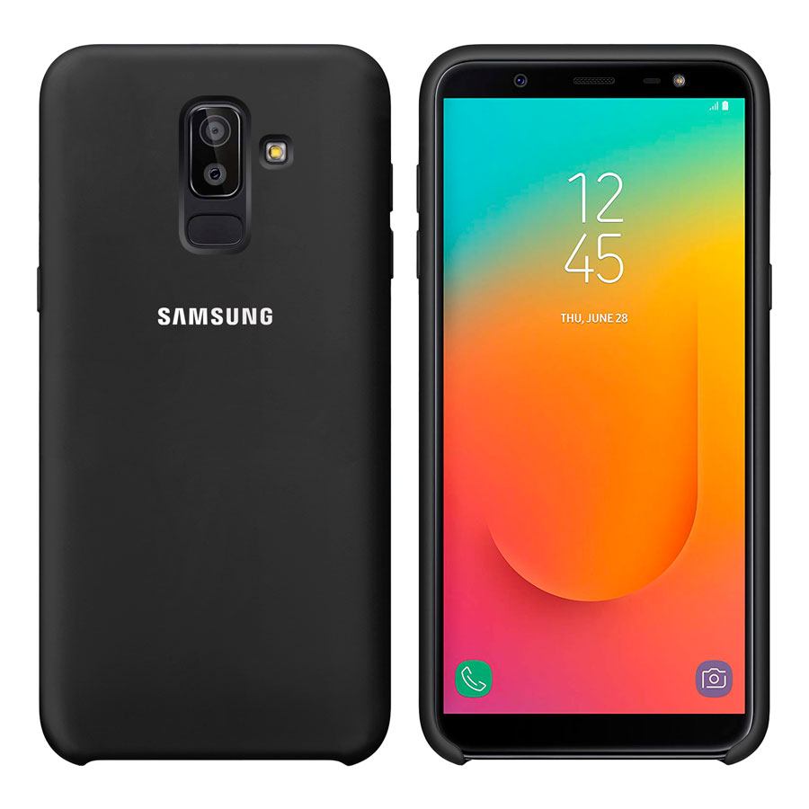 Чехол Original Soft Touch Case for Samsung J8-2018/J810 Black