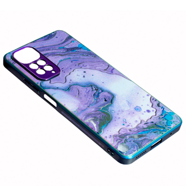 Чохол Marble UV Case для Xiaomi Redmi Note11/Note11S Purple