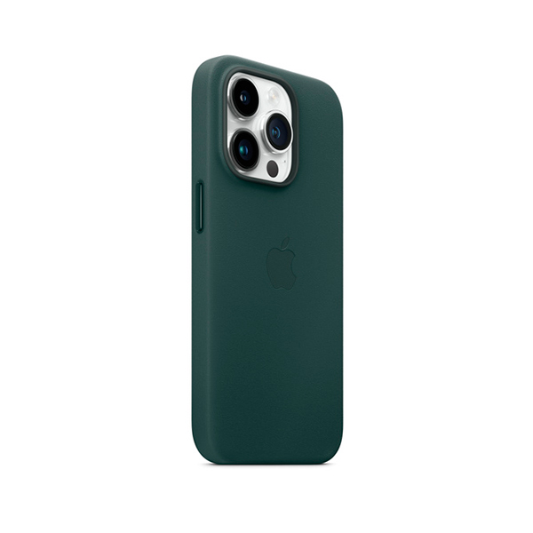 Чехол Apple iPhone 14 Pro Leather Case with MagSafe Forest Green (MPPH3)