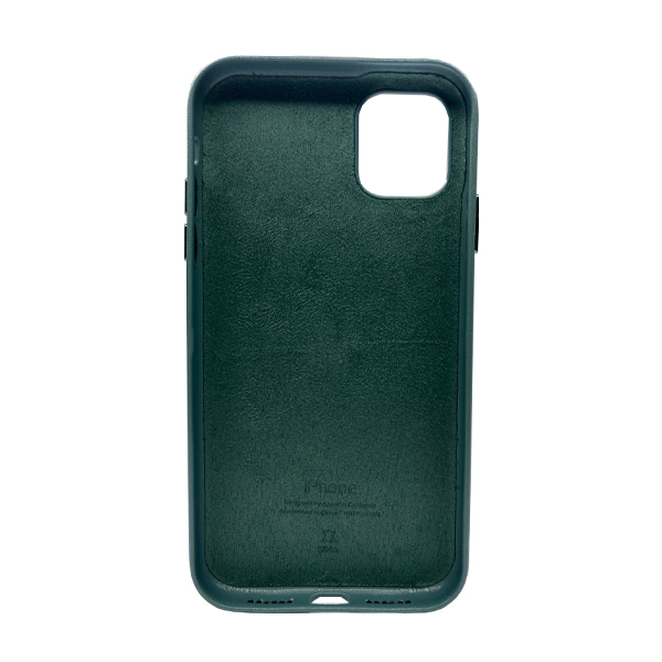 Чохол Leather Case для iPhone 11  Pine Green