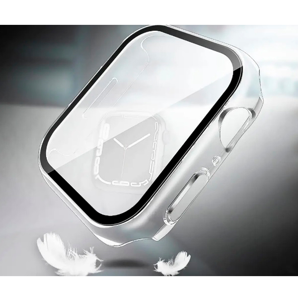 Защитное стекло iLera All-in-one for Apple Watch Series 7 41 mm Clear (ILAWAIO05) (тех.пак)
