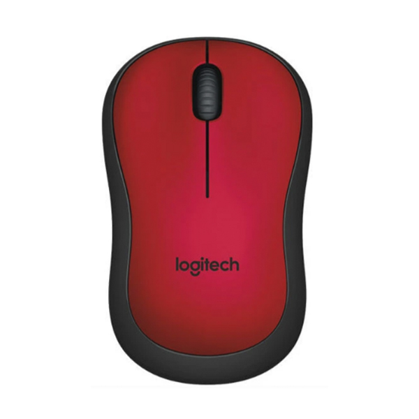 Беспроводная мышь Logitech M220 Silent Red (910-004880)