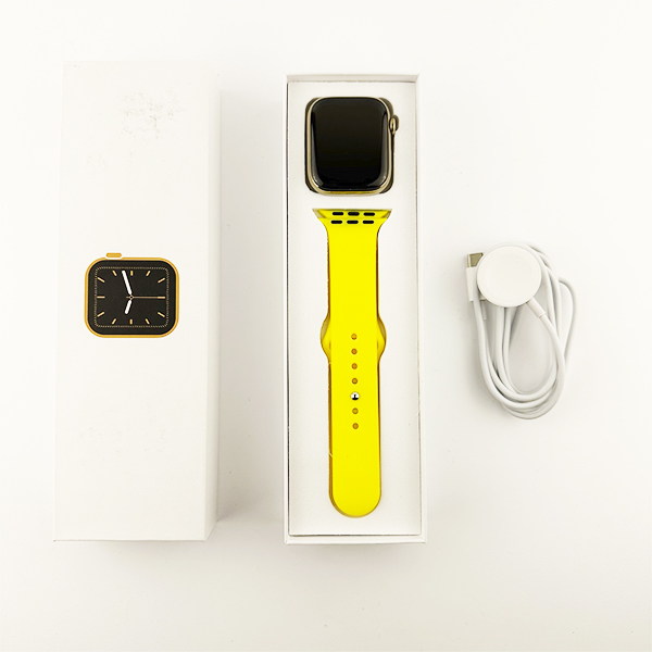 Apple Watch Series 7 Cellular 45mm Gold Б/У №315 (стан 8/10)