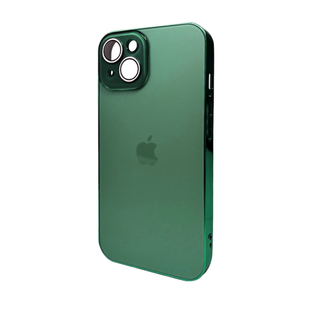 Чохол для смартфона AG Glass Sapphire Frame MagSafe Logo for Apple iPhone 15 Cangling Green