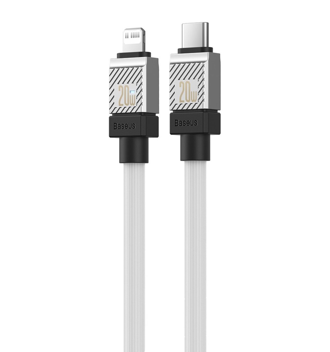 Кабель Baseus CoolPlay Series Fast Charging Cable Type-C to iP 20W 1m White