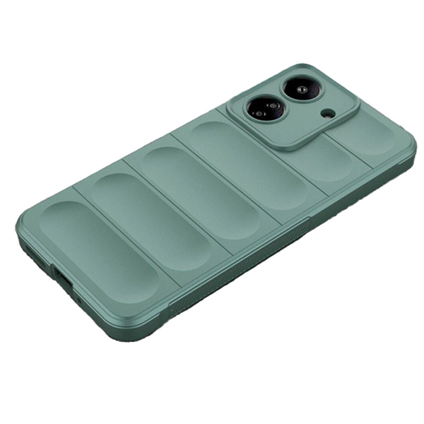 Чохол Cosmic Magic Shield for Xiaomi Redmi 13C/Poco C65 Dark Green with Camera Lens