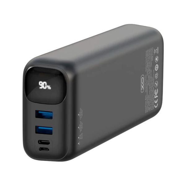 Зовнішній акумулятор XO PR200 PD20W+QC22.5W 30000mAh Black