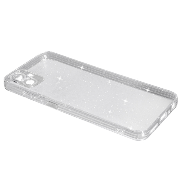 Чехол Silicon Shiny Case Samsung A05/A055 Glitter Clear