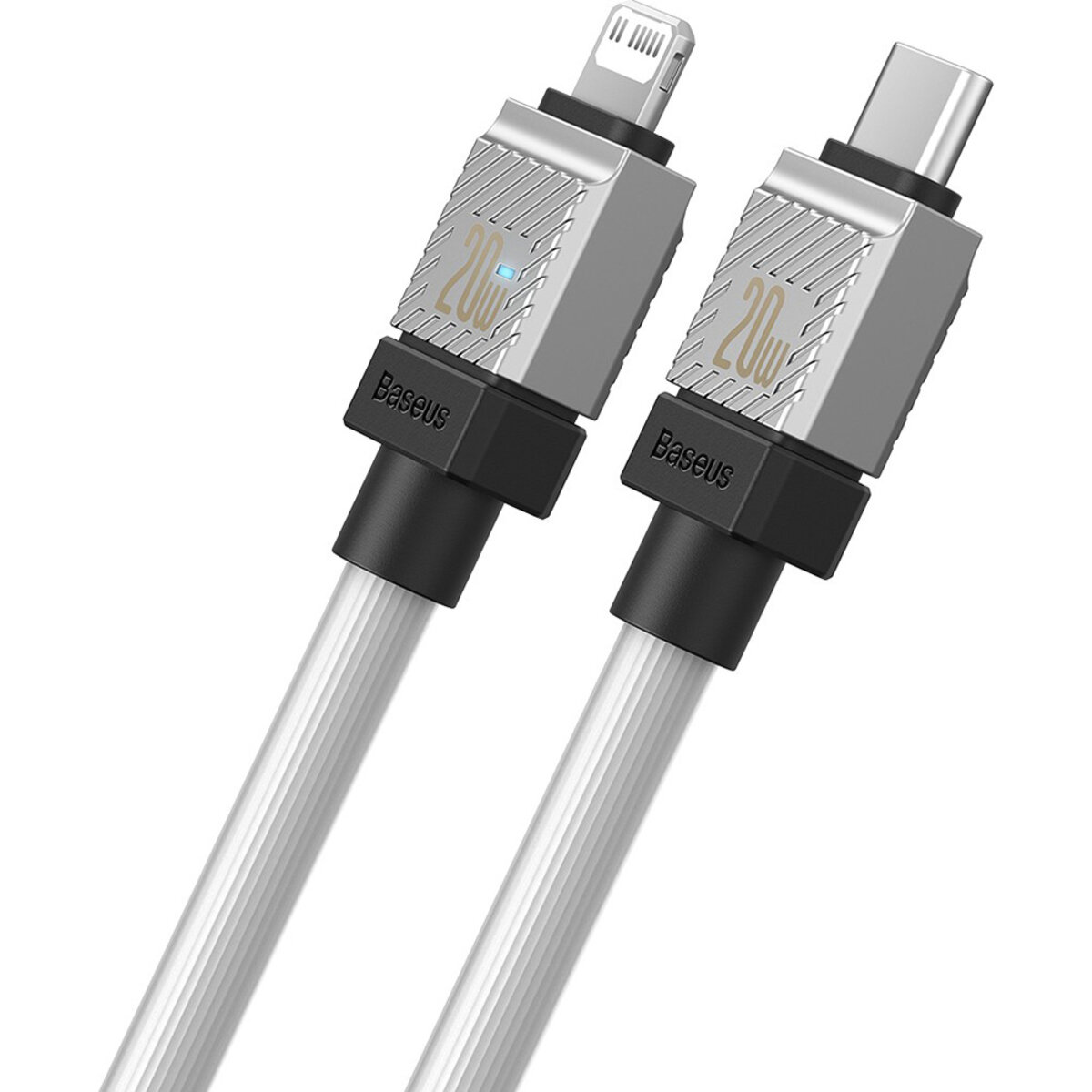 Кабель Baseus CoolPlay Series Fast Charging Cable Type-C to iP 20W 1m White