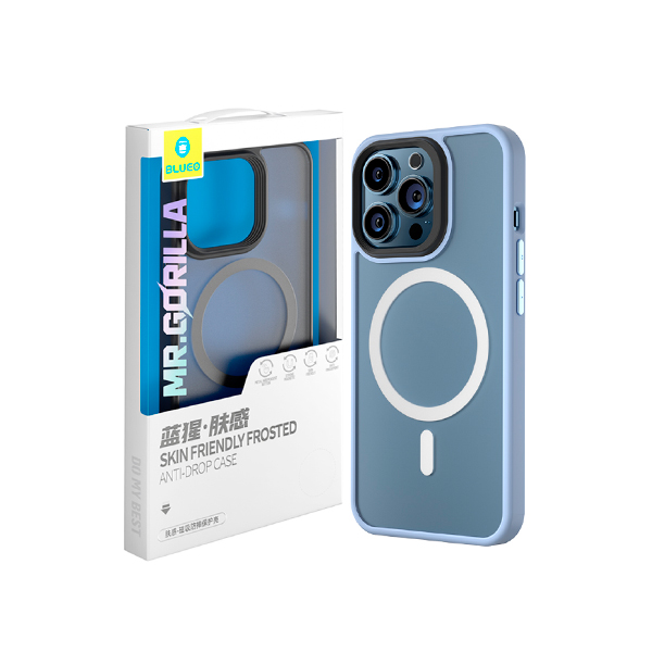 Чохол Blueo Frosted Anti-Drop Case for iPhone 13 Pro Max with MagSafe Blue