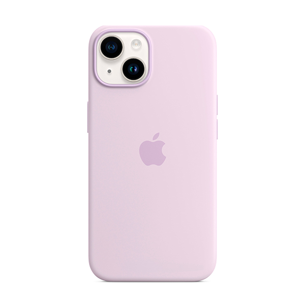 Чехол Apple iPhone 14 Silicone Case with MagSafe Lilac (MPRY3)