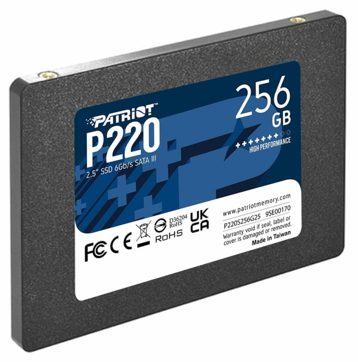 SSD Patriot P220 256GB 2.5" 7mm SATAIII