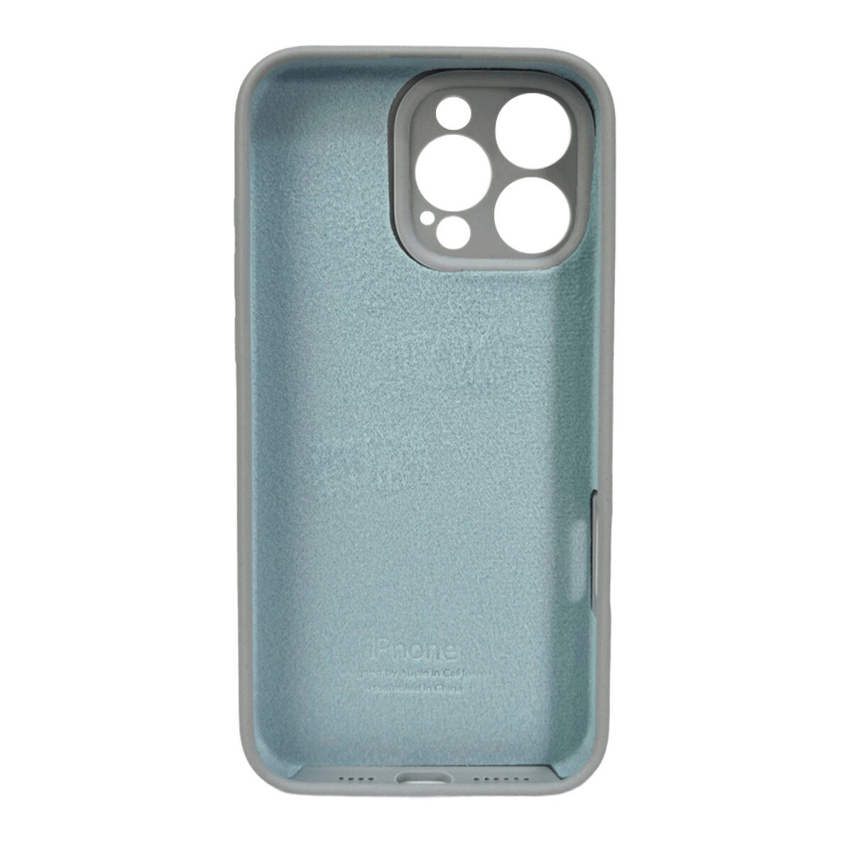 Чохол для смартфона Silicone Full Case AA Camera Protect for Apple iPhone 16 Pro Max 53,Sierra Blue