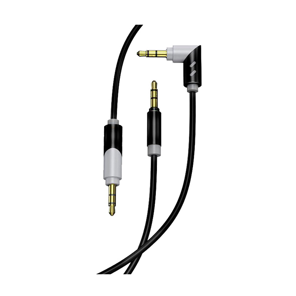 Аудіо кабель 3.5mm - 3.5 mm SkyDolphin SR09 1m Black