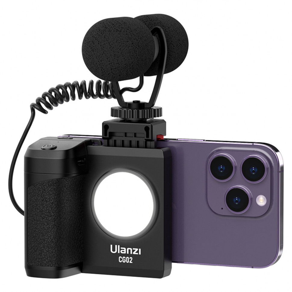 Держатель для телефона Ulanzi Vijim Smartphone Camera Grip With Fill Light (UV-3282A CG-02)