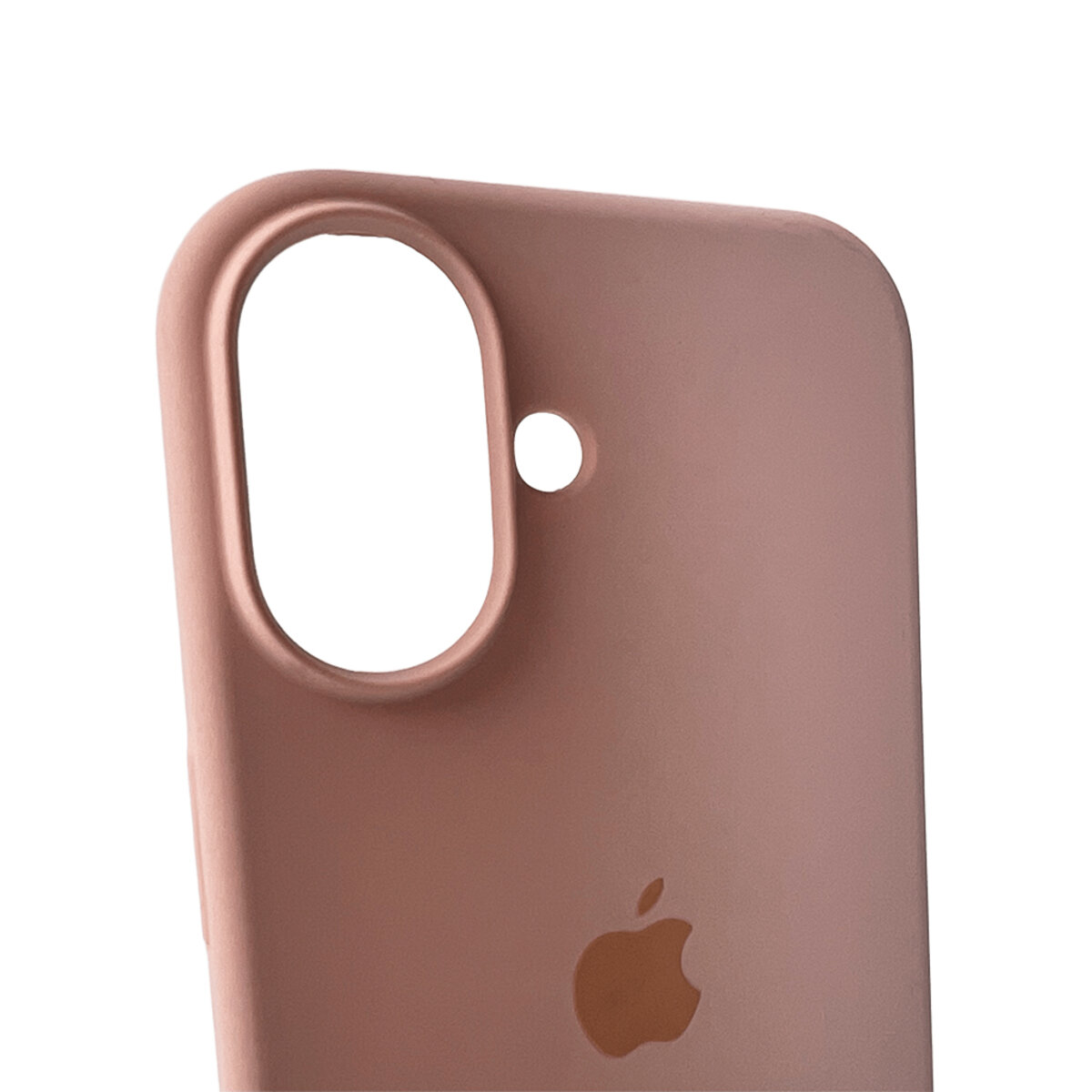 Чохол для смартфона Silicone Full Case AA Open Cam for Apple iPhone 16 15,Pink Sand