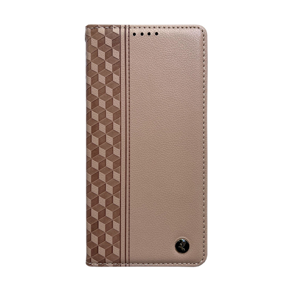 Чохол книжка Kira Slim Shell для Xiaomi Redmi Note13 Pro 4G/Poco M6 Pro 4G Beige Deluxe