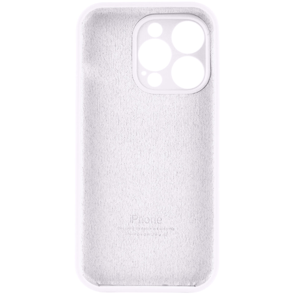 Чохол для смартфона Silicone Full Case AA Camera Protect for Apple iPhone 15 Pro Max 8,White